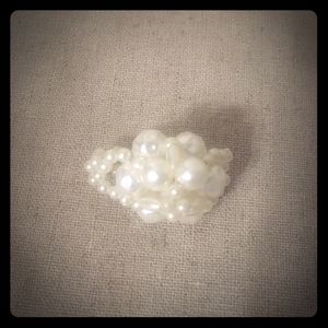 White Pearl Ring